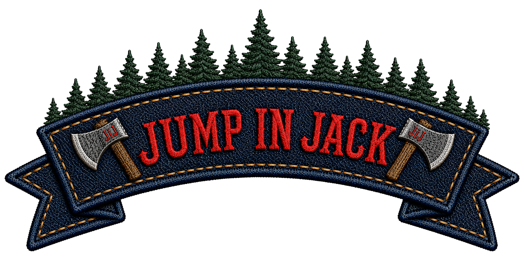 Jump In Jack arch with trees